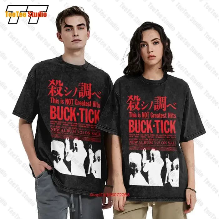 T-shirt surdimensionné vintage Buck Tick