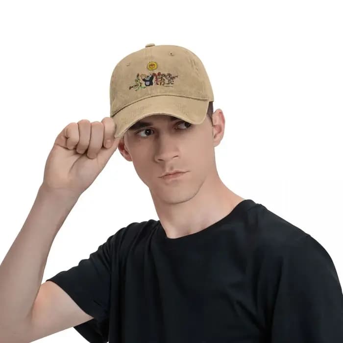 Casquette à visière multicolore The Little Mole pour femme