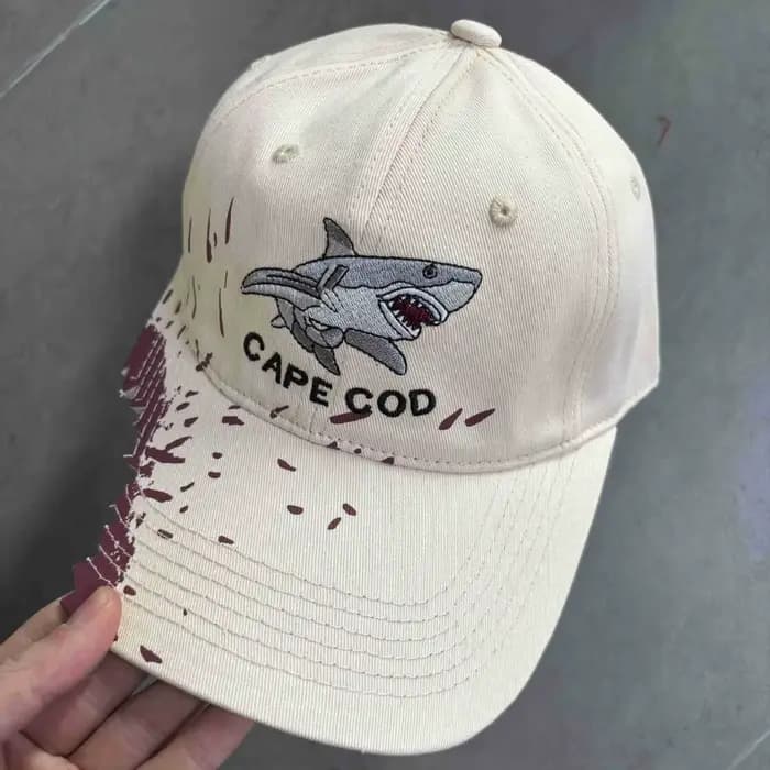 Casquette de Baseball morsure de requin pour hommes et femmes