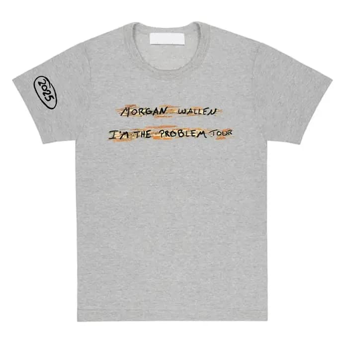 Je suis le problème Tour T-Shirt MorganWallen chanteur impression t-shirts coton été unisexe Streetwear femmes