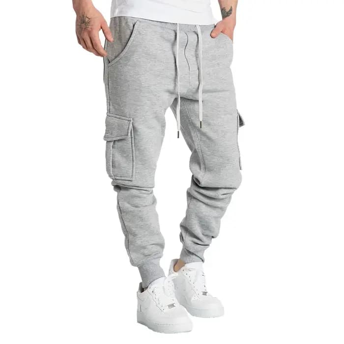 Nouveaux pantalons de survêtement pour hommes coupe droite Joggers pour le sport et le Streetwear ample surdimensionné