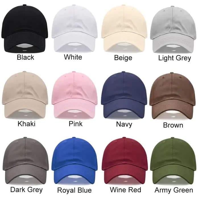 Casquette de Baseball brodée avec lettres initiales A-Z pour hommes et femmes