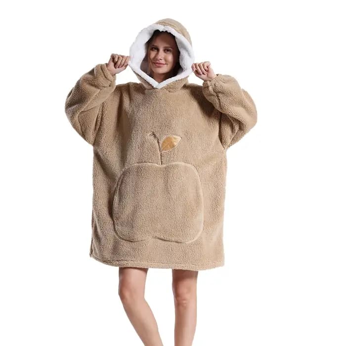 Couverture surdimensionnée à capuche pour femmes et hommes