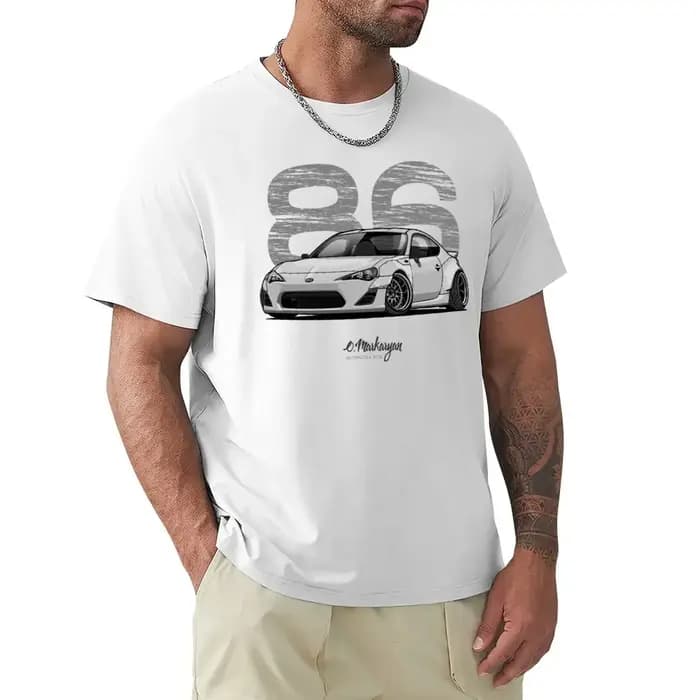 T-shirt graphique graphique à manches courtes pour hommes