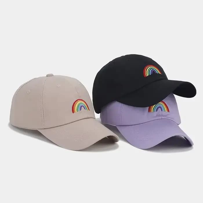 Casquette de baseball en coton imprimé quatre saisons