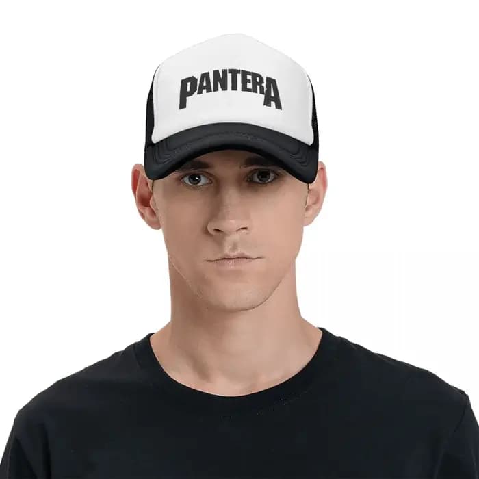 Casquette de camionneur avec logo Pantera pour hommes et femmes