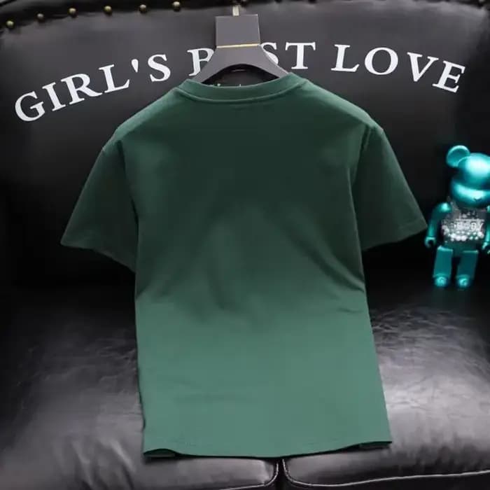 T-shirt brodé à manches courtes pour hommes