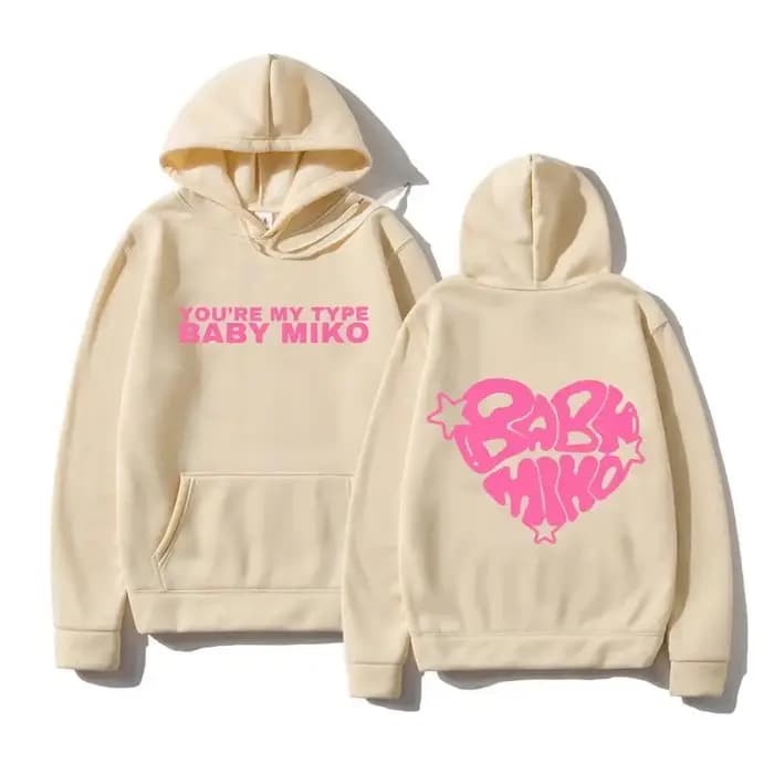 Jeune Miko Xoxo Tour 2024 sweat à capuche drôle mode hommes femmes