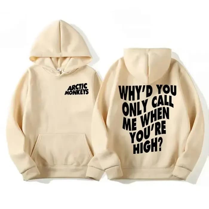 Arctic Monkeys Hip-hop chanteur nouveaux sweats à capuche