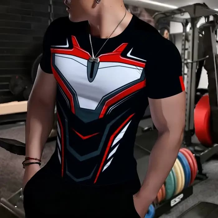 T-shirt de compression pour homme