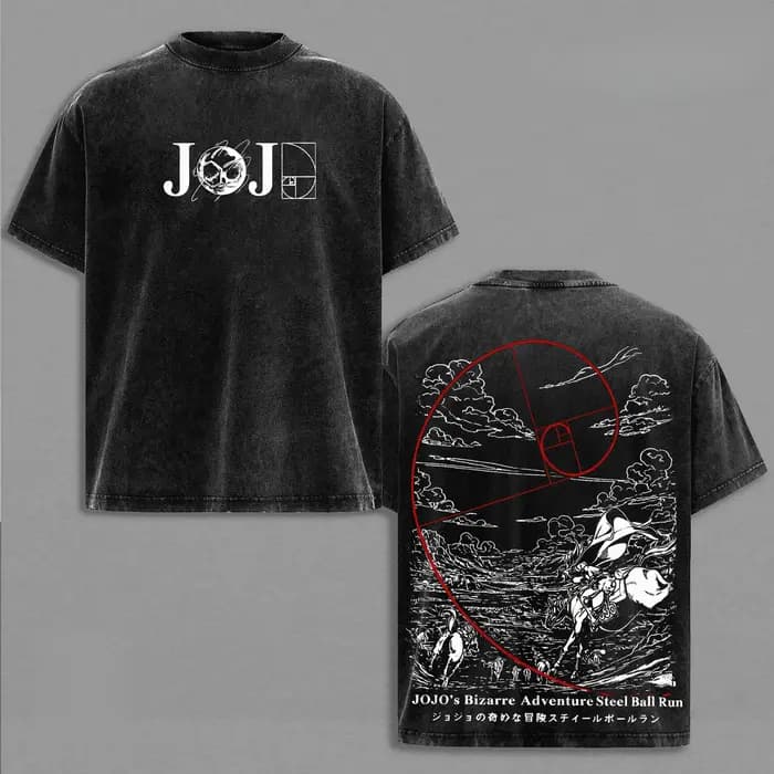 T-shirt Anime JoJo's Bizarre Adventure pour hommes