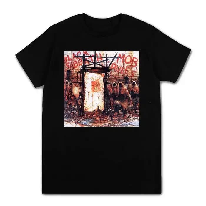 T-shirt de la Groupe de Rock Black Sabbath – Nouvelle Collection Unisexe de Luxe Décontracté et Tendance pour Hommes et Femmes