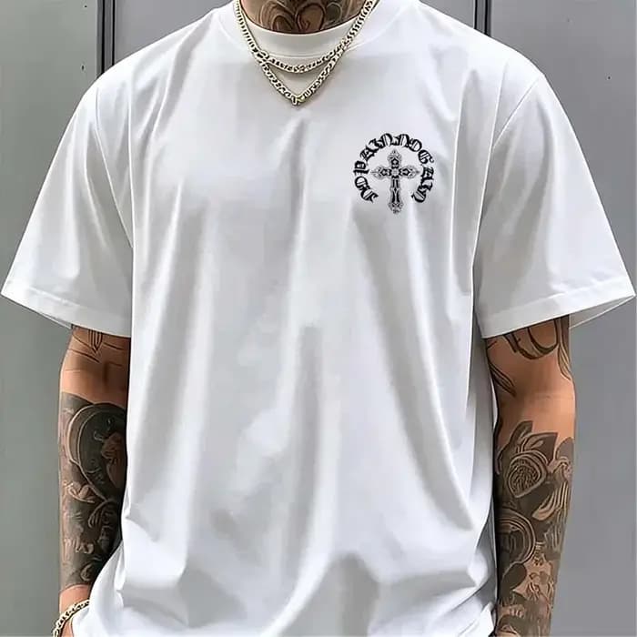 T-shirt pour homme à imprimé graphique rétro