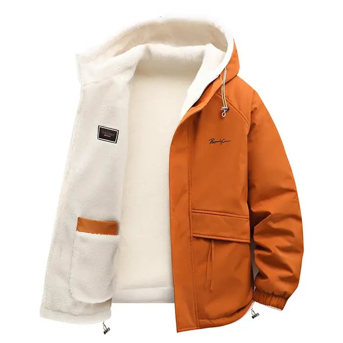 Hommes Sherpa veste 2 en 1 à capuche polaire manteau