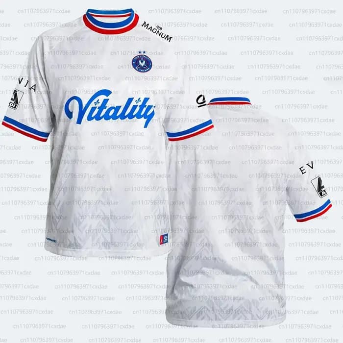 Deux étoiles vitalité équipe 2025 26 CS2 EPL maillots ZywOo Fans mode Streetwear uniforme Esports Cl