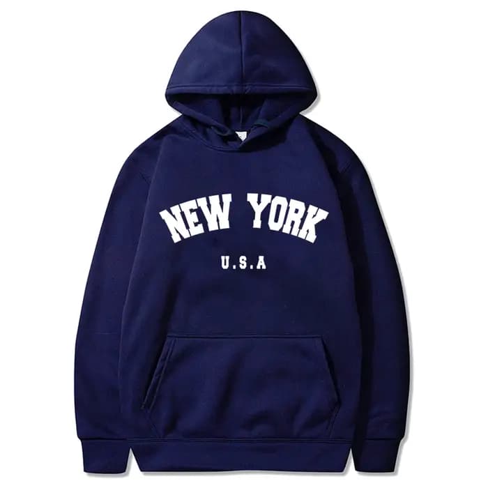 Sweats à capuche New York U.S.A City pour hommes, pull à capuche décontracté, vêtements de sport Har