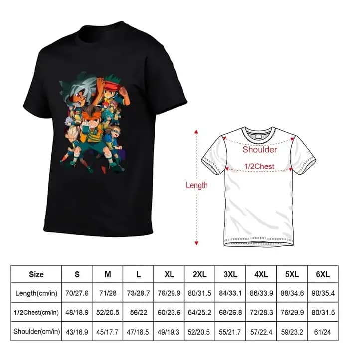 T-shirt INAZUMA ELEVEN, t-shirt classique basique décontracté