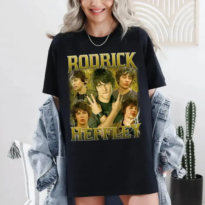 Rodrick Heffley T-shirt imprimé femmes comédie et Film Style haut printemps/été pur coton unisexe