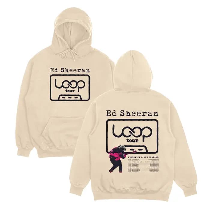 Ed Sheeran LOOP Tour sweats à capuche Hip Hop graphique vêtements Streetwear nouvelle mode unisexe femmes hommes pulls
