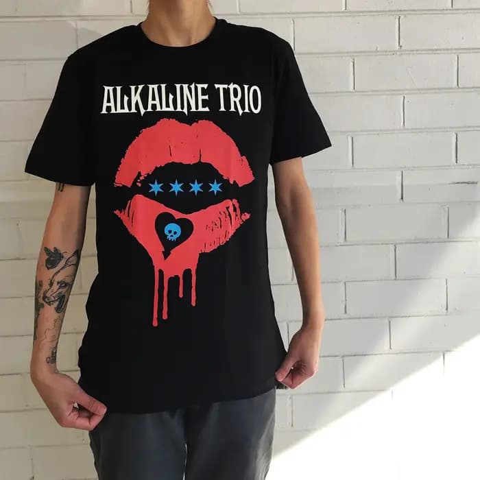 T-shirt créatif Alkaline Trio 2026 pour homme