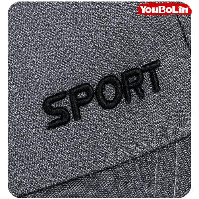 Casquette de baseball à visière oversize pour homme – Casquette de sport respirante de couleur unie avec broderie minimaliste, idéale pour la randonnée, la course à pied et le quotidien