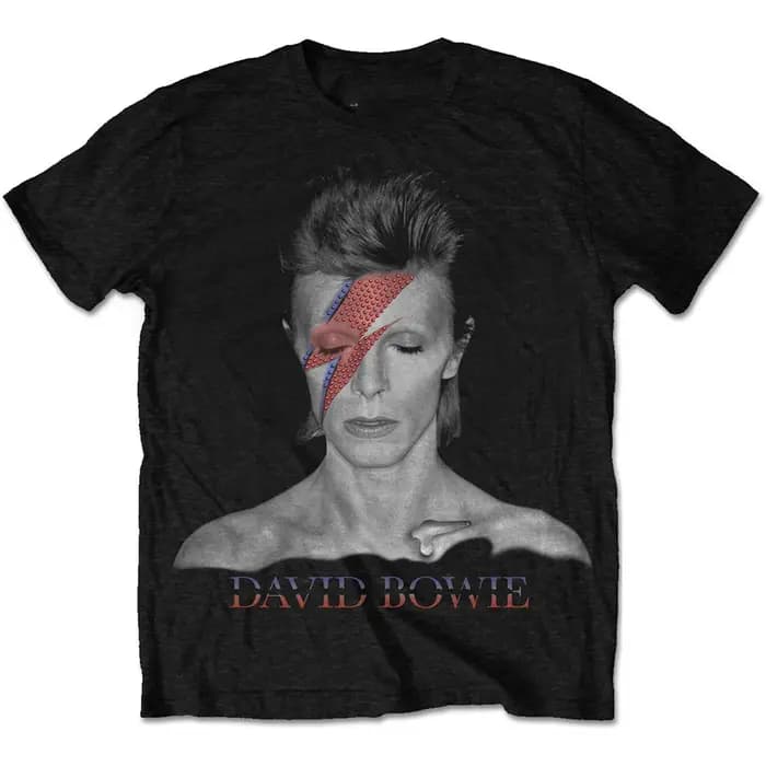 T-Shirt David Bowie en coton pour hommes et femmes, Streetwear d'été