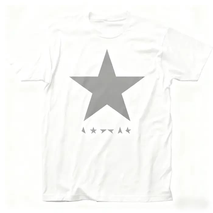 T-shirt David Bowie Blackstar pour hommes, sous licence, groupe de Rock N Roll, musique, nouveau, no