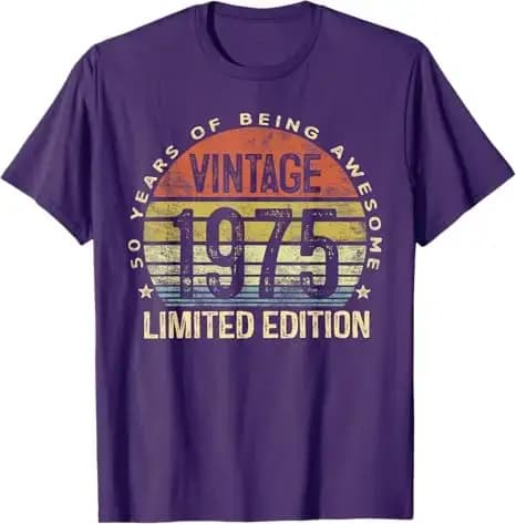 T-shirt vintage pour hommes et femmes