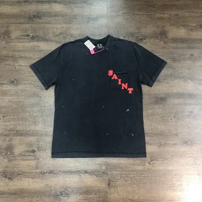 SAINT OF MICHAEL 1:1 mode Streetwear qualité hauts décontracté surdimensionné t-shirt 100% coton ample Vintage