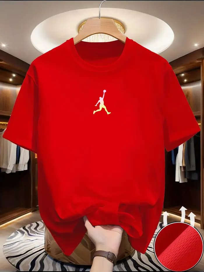 T-shirts tendance à manches courtes pour hommes et femmes