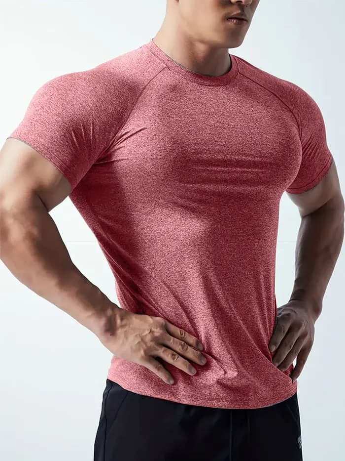 T-shirt pour homme, t-shirt de fitness pour homme