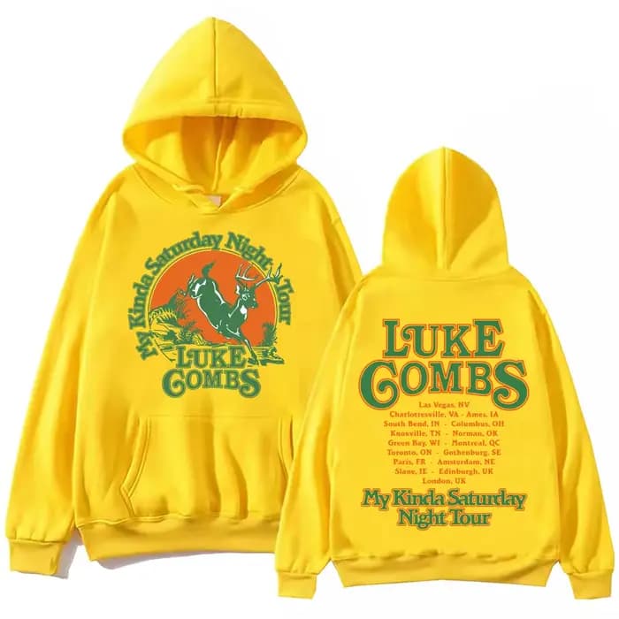 Luke Combs Tour 2026 Sweat à capuche pour homme et femme
