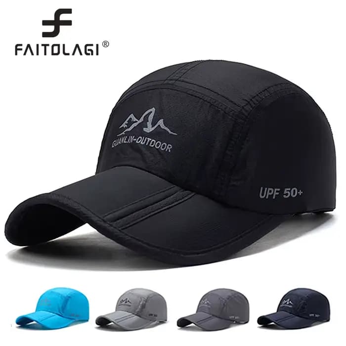 Casquette de Baseball à séchage rapide pour hommes