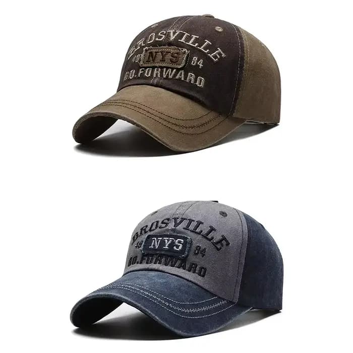 Casquette de baseball brodée décontractée Four Seasons pour hommes