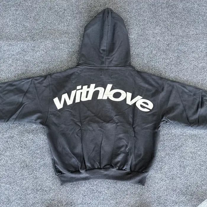 Style américain - Sweat-shirts imprimés Withlove, style streetwear hip-hop, sweat-shirt décontracté