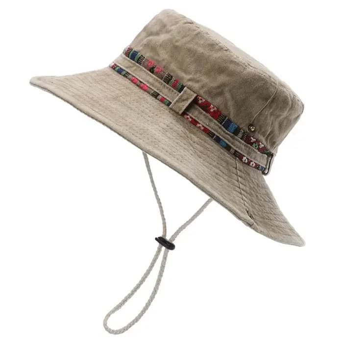 Chapeau d'été en coton pour hommes