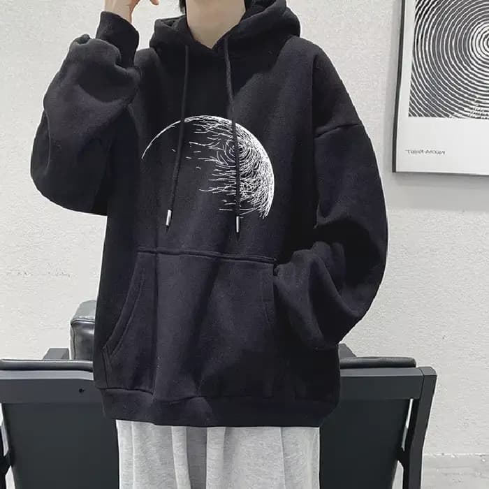 Sweats à capuche College graphiques Goth pour hommes