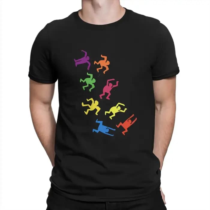 T-shirt manches courtes col rond homme