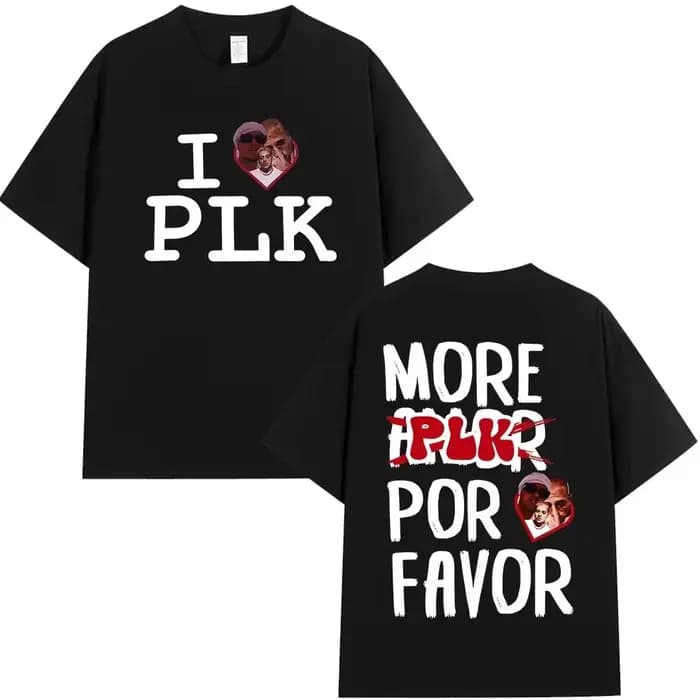 T-shirt Rapper I Love Plk pour hommes et femmes