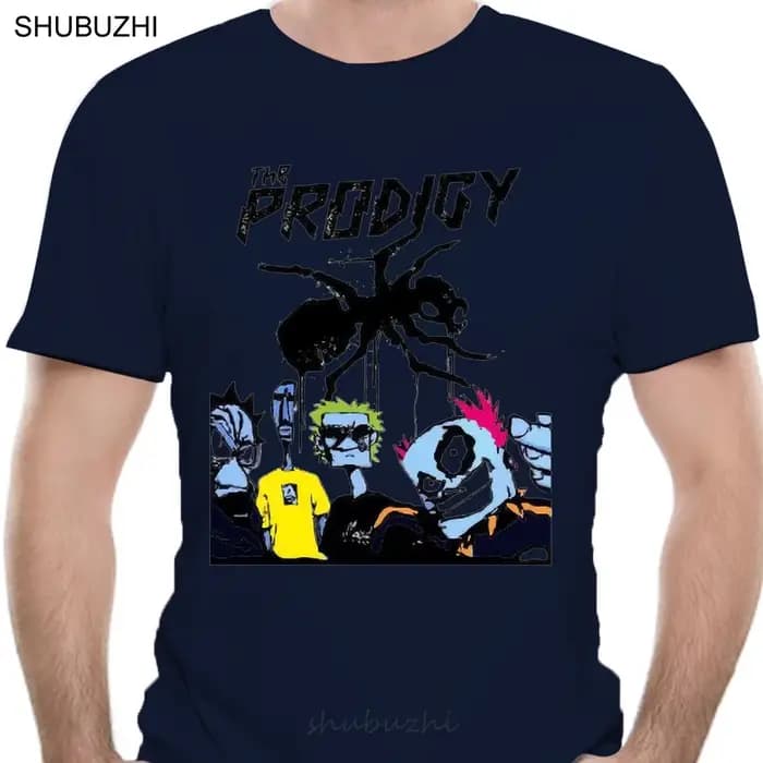 T-shirt Prodigy The Fat of the Land pour homme et femme, en coton, de marque, blanc, été, 343