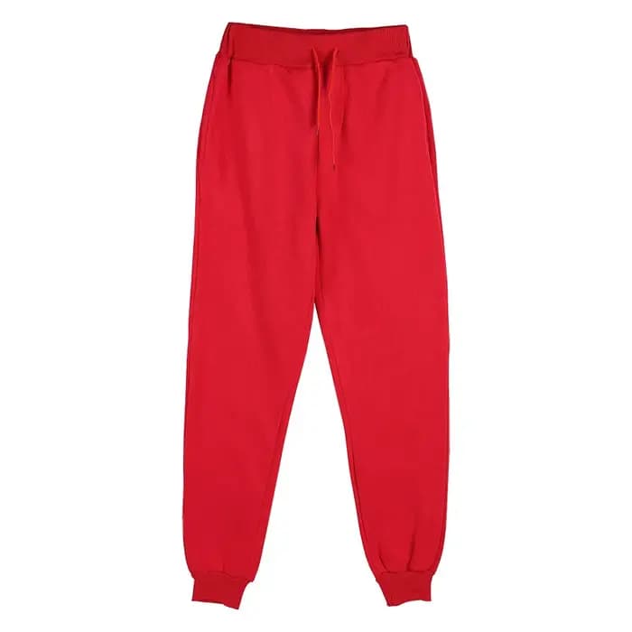 2025 automne/hiver Joggers pantalons de survêtement hommes et femmes taille élastique perdre pantalons décontractés blanc beige rose jaune hommes pantalons de survêtement