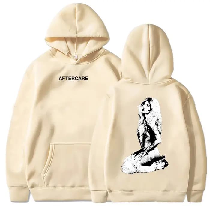 AFTERCARE strass Photo sweat à capuche Nessa Barrett chanteur impression sweats femmes vêtements à m