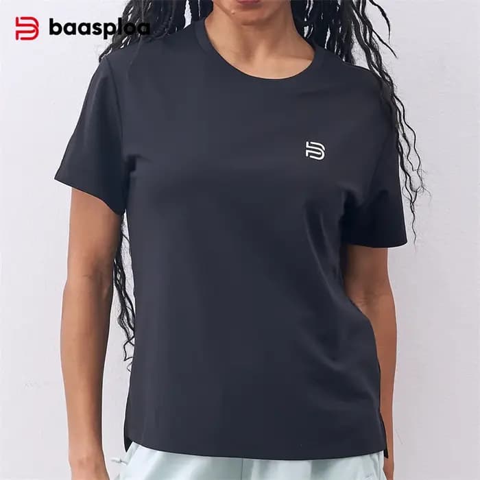 Baasploa T-shirt de sport pour femme