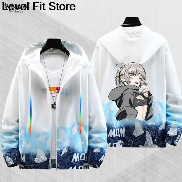 Sweat à capuche de protection solaire Anime Call of the Night