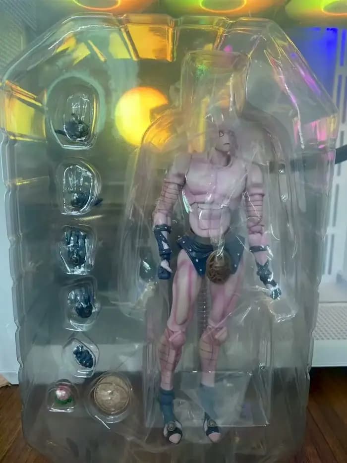 Hot Killer Queen Jojo Bizarre Adventure Part 4 Diamond Is Unbreakable Super Action Statue Boxed Collectible Anime Model Toy