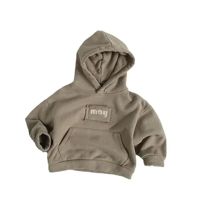 Sweat à capuche en polaire pour garçons et filles