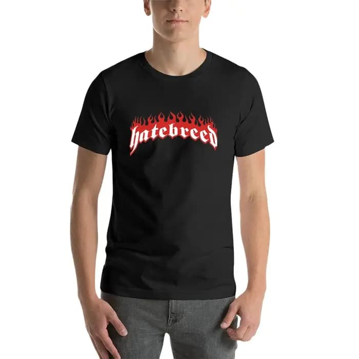 T-shirt Hatebreed à séchage rapide pour hommes, blanc, noir, garçons