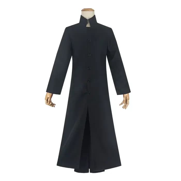 Manteau noir Matrix Neo Cosplay