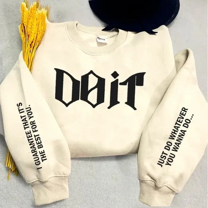 Do It col rond sweat femmes hommes rose Kpop Fan Merch SKZ sweats pull à manches longues