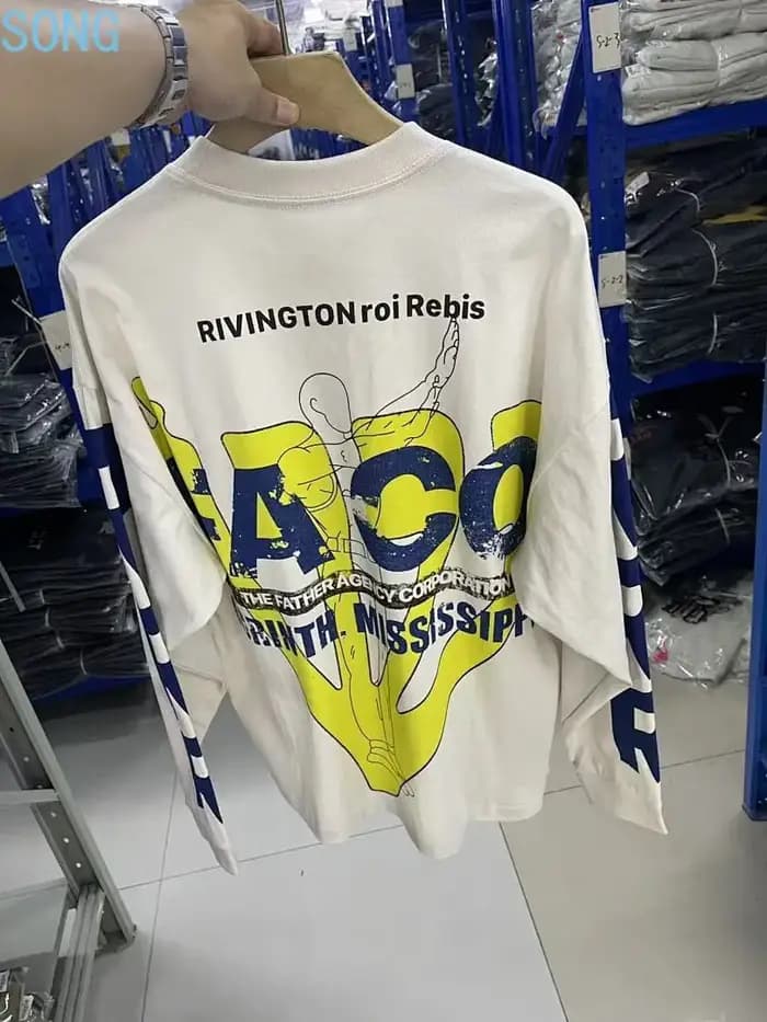 T-shirts blancs rétro délavés surdimensionnés pour hommes et femmes